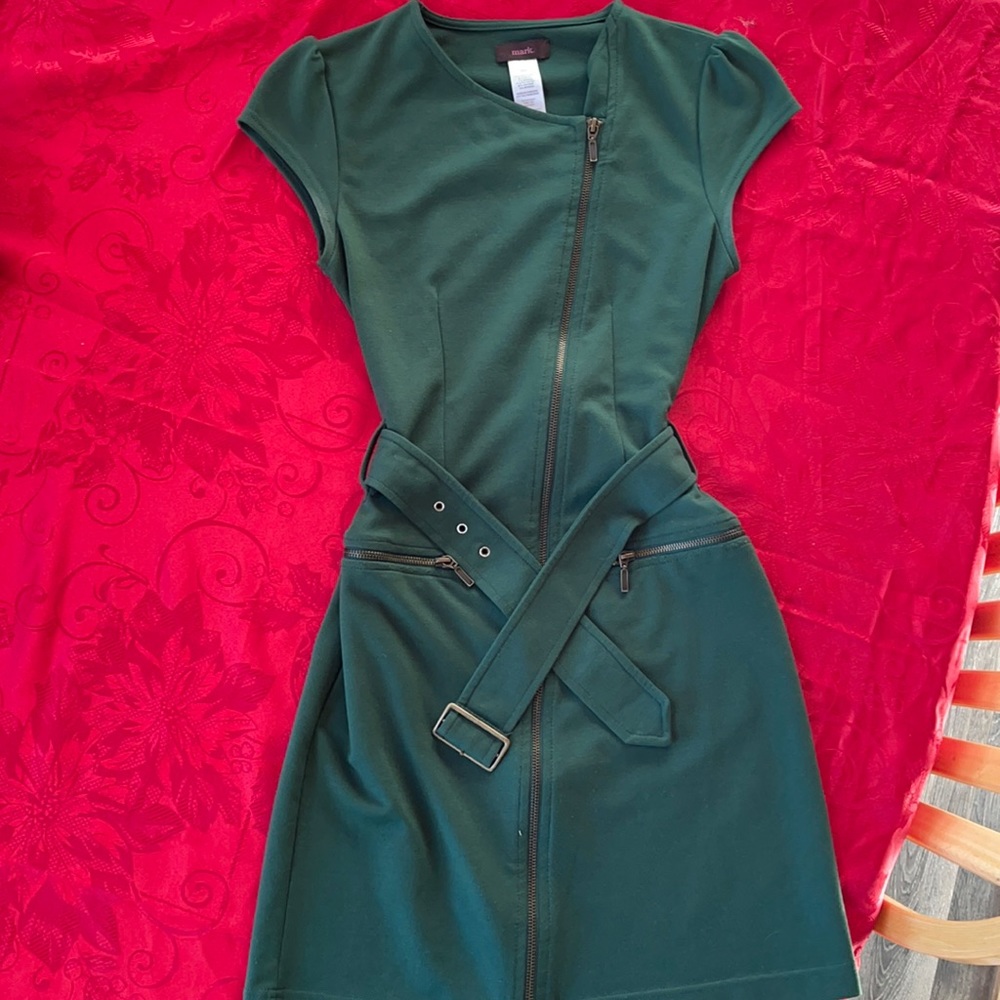 Size small, green dress